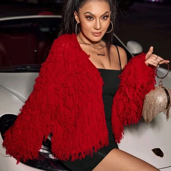 New fringe shaggy sweater - Picture 6 of 7